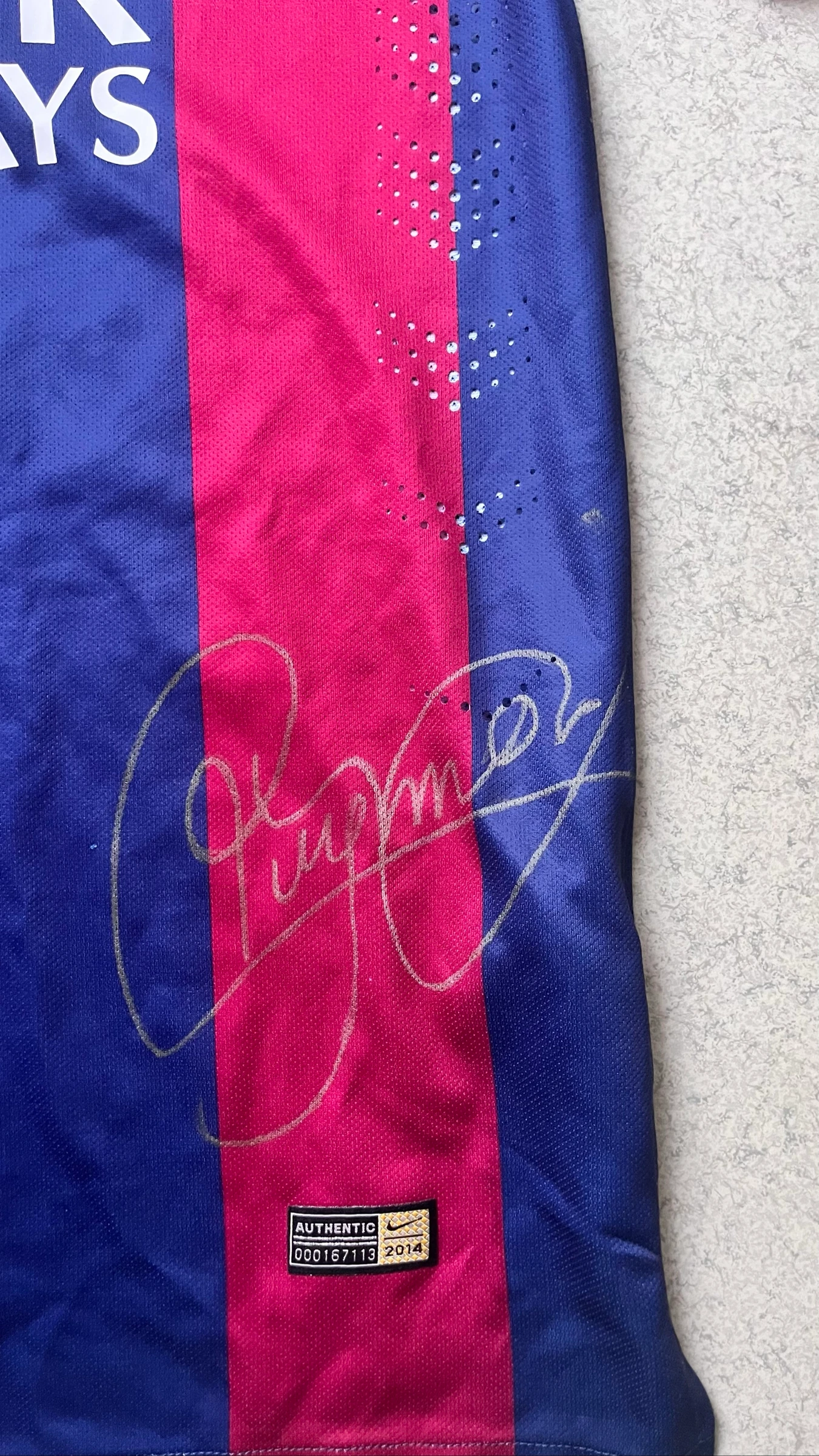 Maillot Neymar Signé  – photo 3
